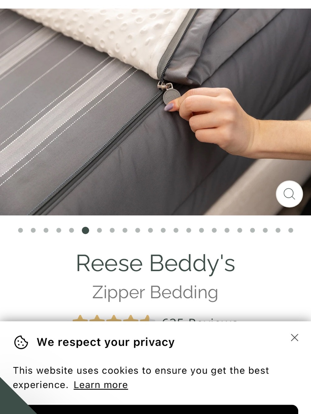 Beddy’s cotton zipper all in one comforter toddler/ dorm easy bedding camper RV - Picture 7 of 15